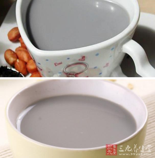 黑芝麻花生豆漿