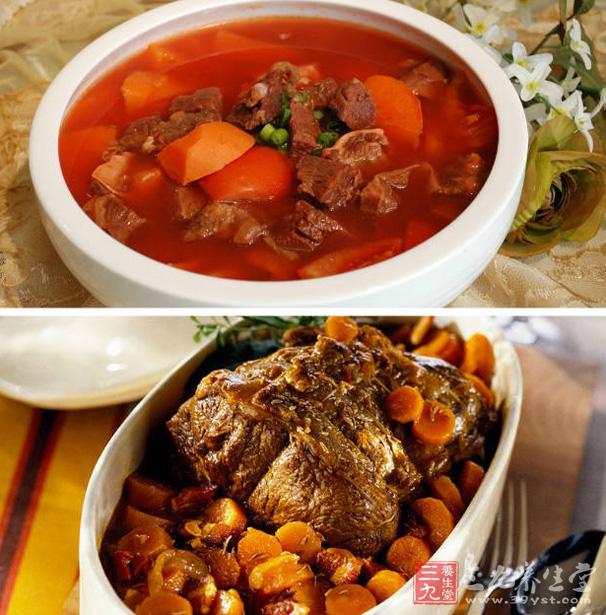胡蘿卜炖牛肉 胡蘿卜炖牛肉