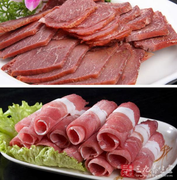 牛肉(後腿):牛肉富含豐富蛋白質,氨基酸組成比豬肉更接近人體需要,能提高機體抗病能力。 牛肉(後腿):牛肉富含豐富蛋白質,氨基酸組成比豬肉更接近人體需要,能提高機體抗病能力。