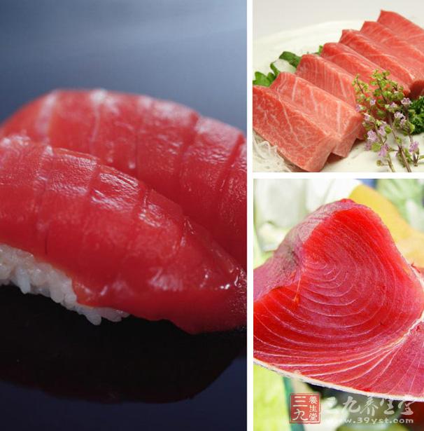 金槍魚是一種低糖、低脂肪、低熱量的食品