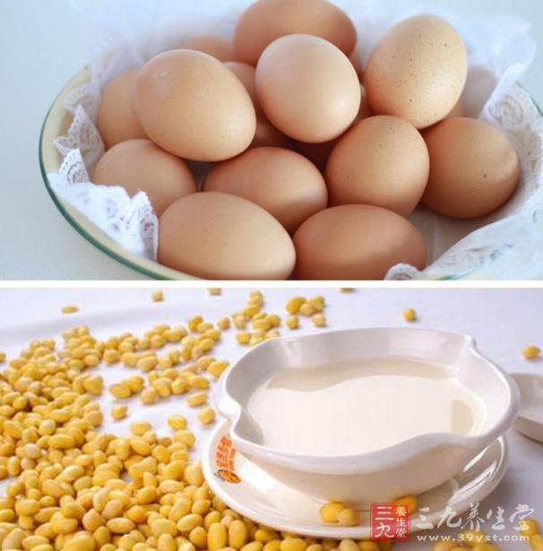 吃完雞蛋後不要立即喝豆漿