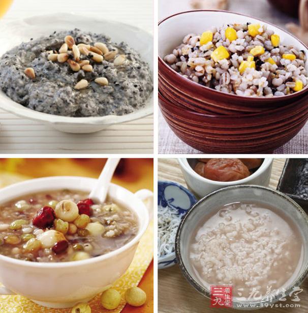 黑芝麻粥有助於去除干燥