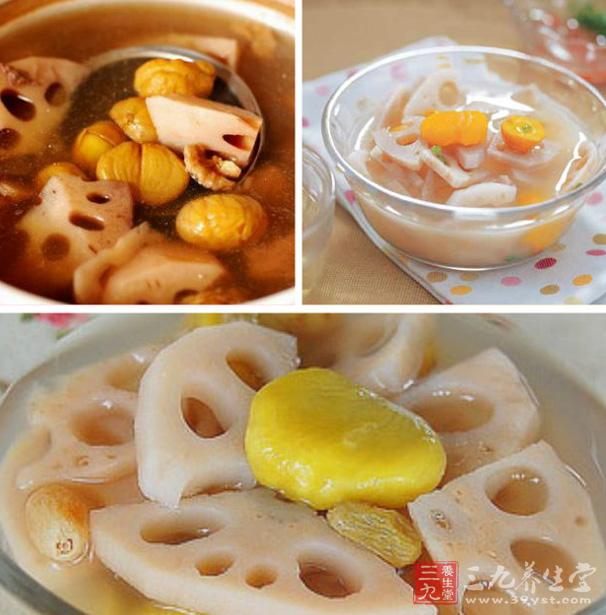 滋陰養腎—栗子蓮藕湯