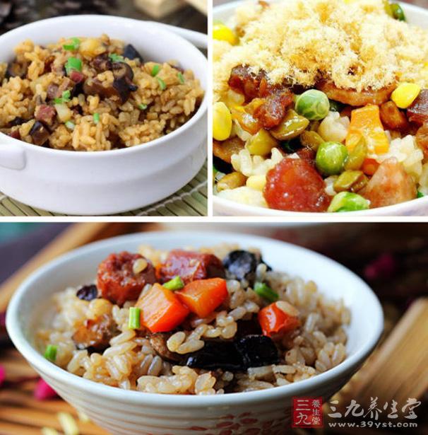 臘肉焖飯