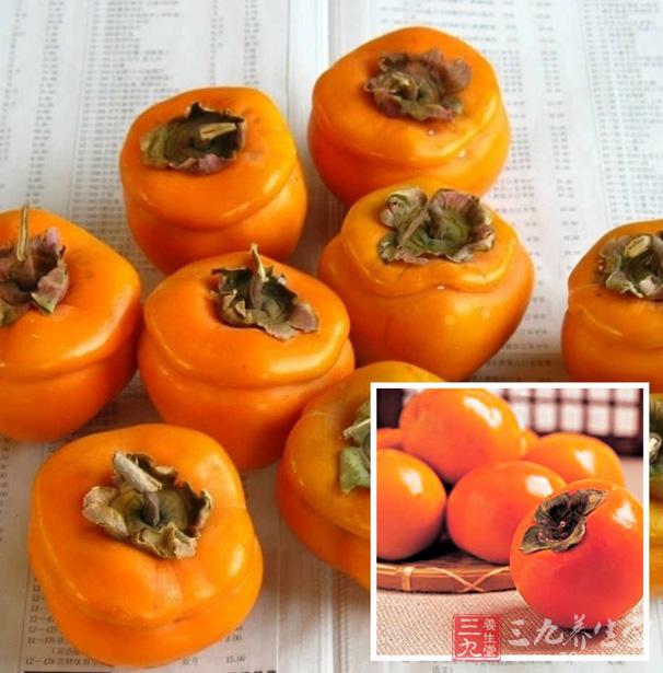 柿中鞣酸與鐵結合成沉澱