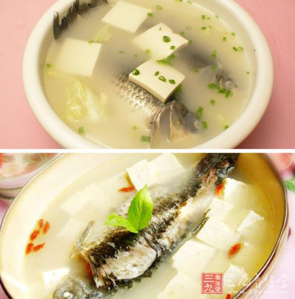 鲫魚豆腐湯