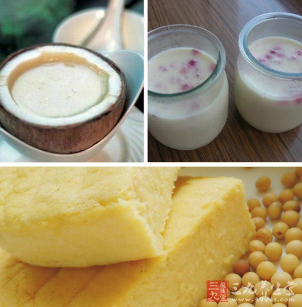 椰皇豆漿乳酪