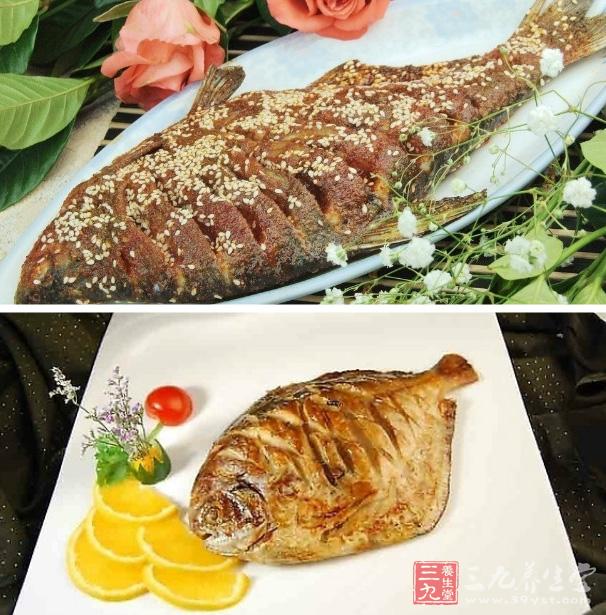 烤鲳魚
