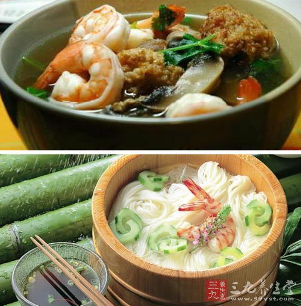 蝦仁丸子湯面