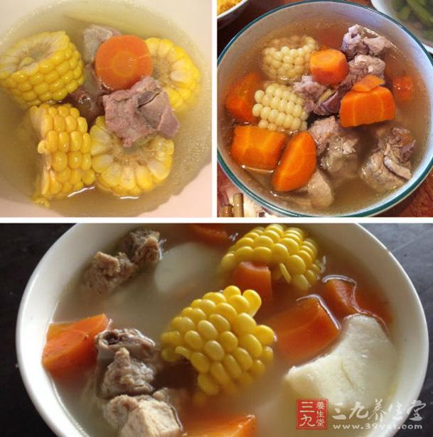 胡蘿卜玉米排骨湯