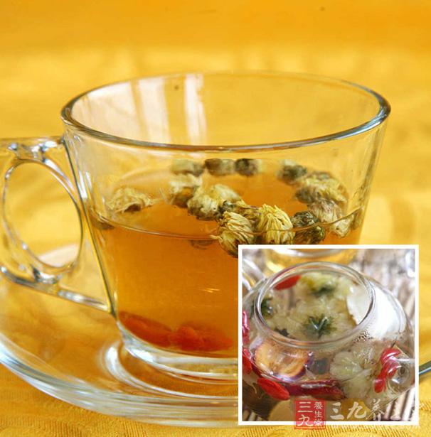 枸杞菊花茶