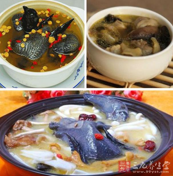 天麻炖烏雞——調節內分泌