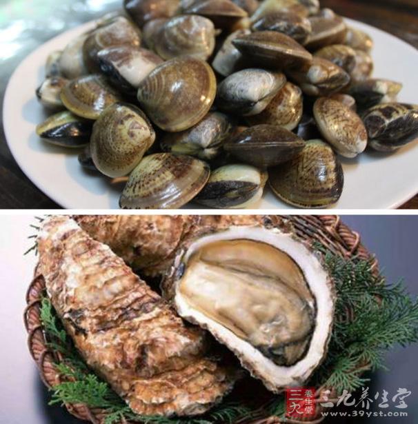 牡蛎含鋅豐富