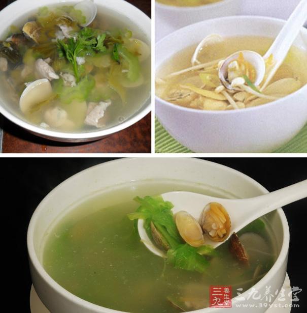 苦瓜蛤蜊清火湯