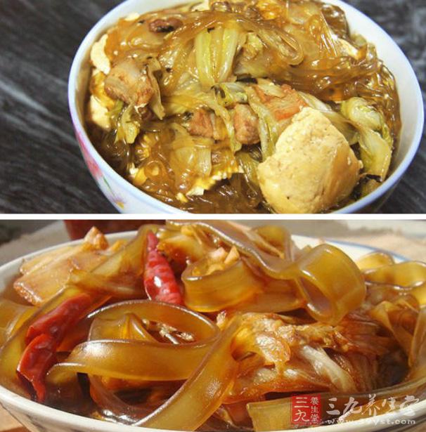 白菜炖粉條