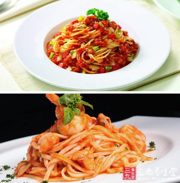 意大利面的種類