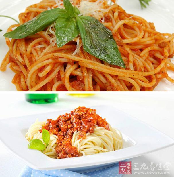 肉醬意大利面