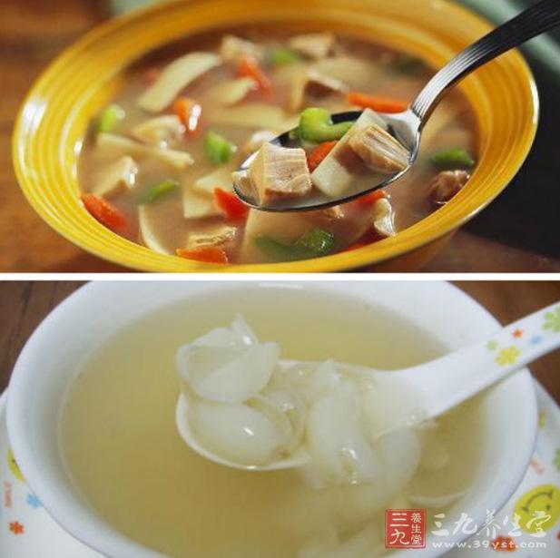 腐竹淮山百合湯
