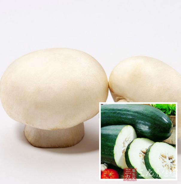 蘑菇和冬瓜都是有益於心血管的食物