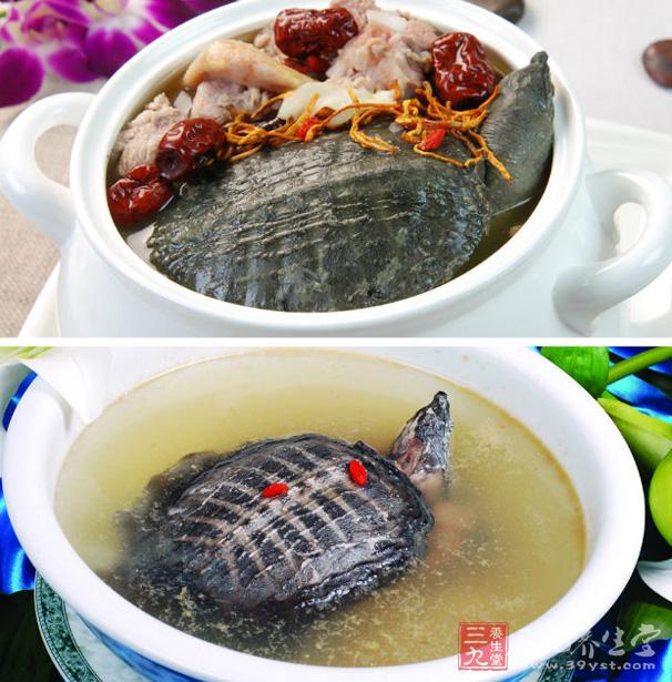 淮杞甲魚湯