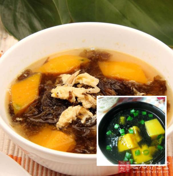 紫菜南瓜湯