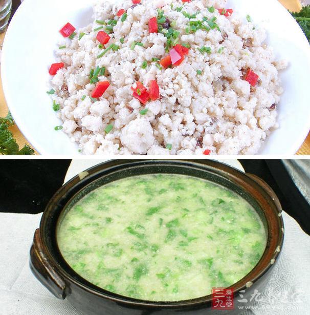 椰香豆渣粥