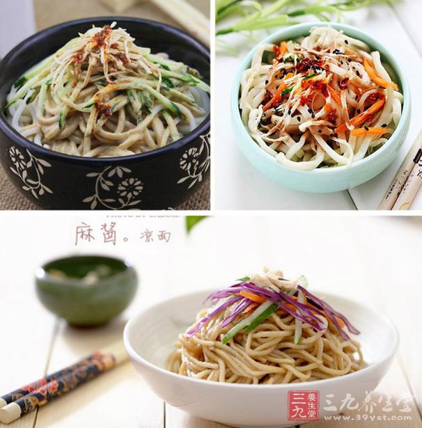 麻醬雞絲涼面 麻醬雞絲涼面