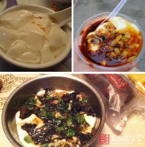 營養鹹豆花