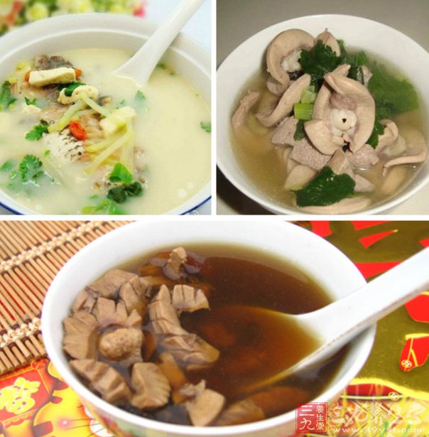 豬腰炖杜仲和粉葛生魚湯