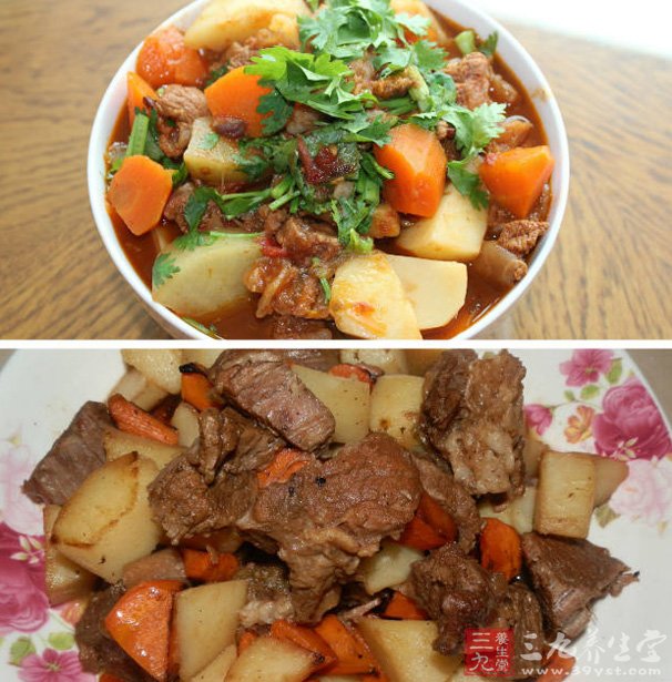 胡蘿卜炖羊肉