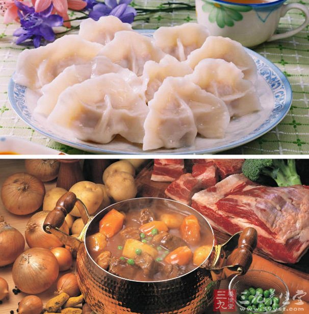 包餃子