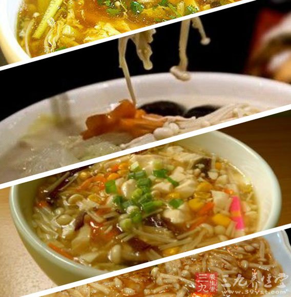金針豆腐瘦肉湯