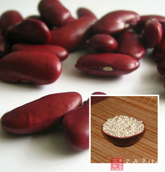 做法:將薏仁米、赤豆加適量水煮爛,加適量糖,