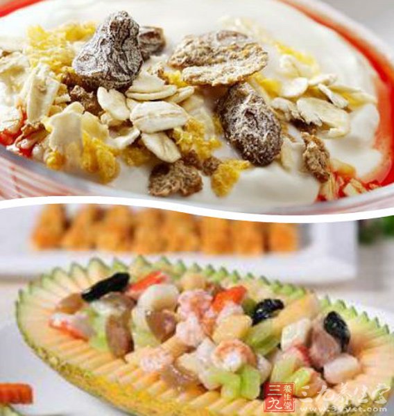 甜點:什錦果盅