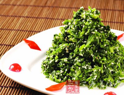 芝麻菠菜瘦臉