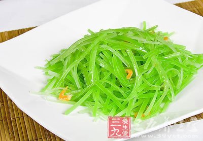 馬上放莴筍絲大火迅猛翻炒