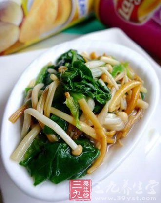 冬菇菠菜減肥湯