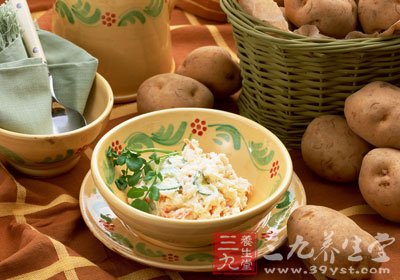 土豆含有豐富的維生素A和維生素C以及礦物質