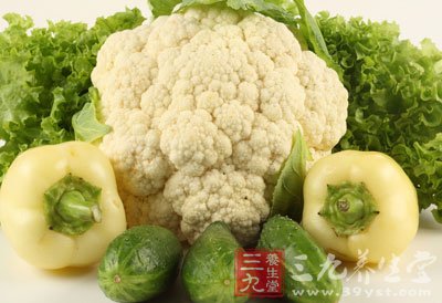 菜花含有抗氧化防癌症的微量元素