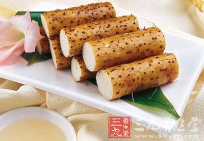 山藥含有能大量供給人體多種糖蛋白質的混合物黏液蛋白