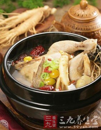 太子參炖柴雞