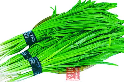 補腎溫陽韭菜性溫味辛具有補腎起陽作用