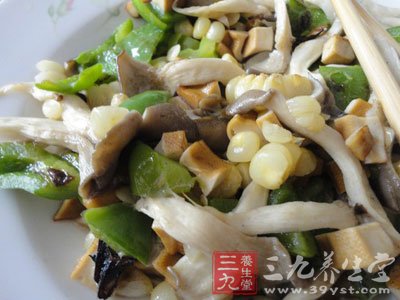 炒雙菇