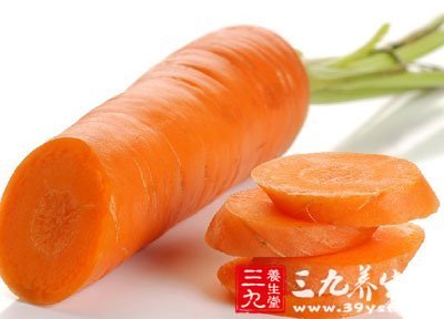 胡蘿卜含有豐富的胡蘿卜素
