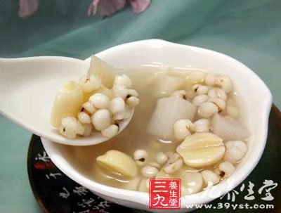 薏米蓮子百合粥