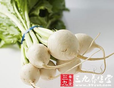 白蘿卜可增強機體免疫功能