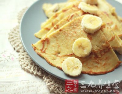 香蕉煎餅的做法