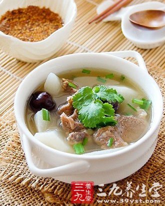 蘿卜羊肉湯