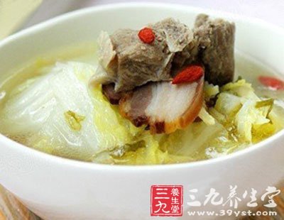 蔬菜羊肉湯