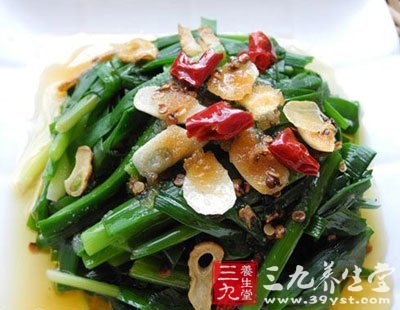 涼拌韭菜的做法